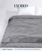 LYOBED duvet cover made from 100% Tencel, breathable, antibacterial, and silky-smooth for ultimate comfort.